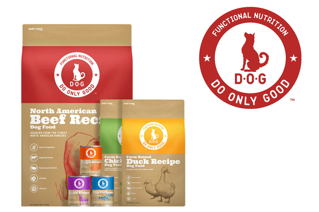 D.O.G. products and logo