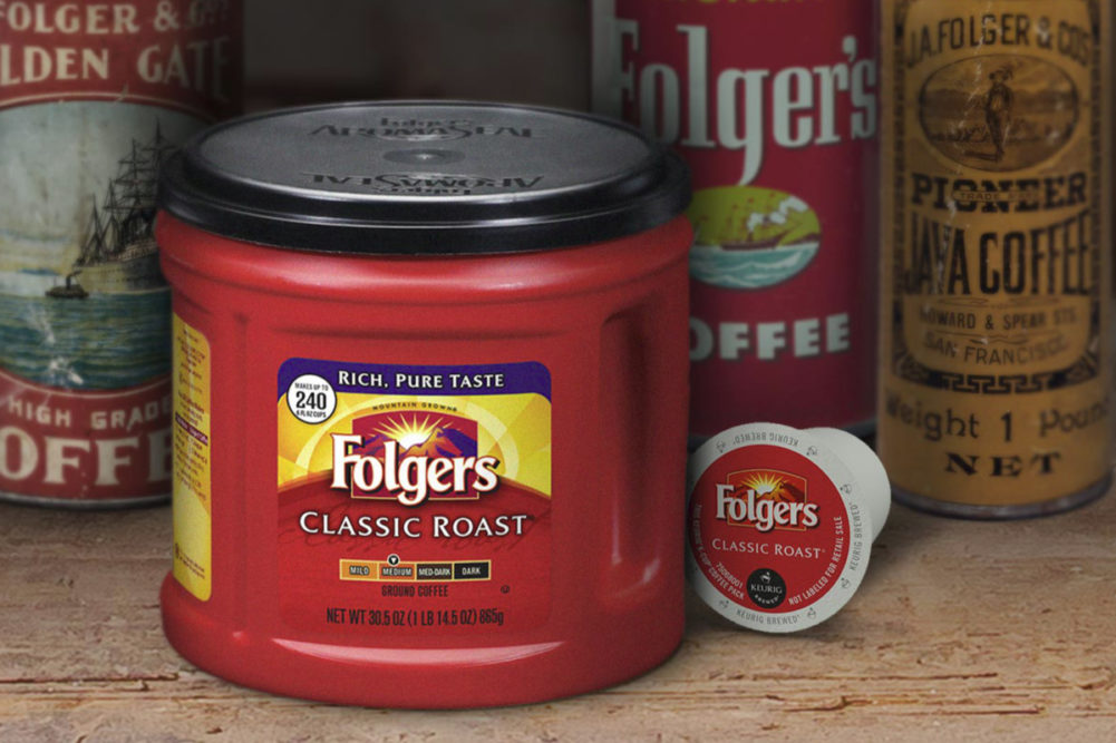 Folger's Classic Roast coffee