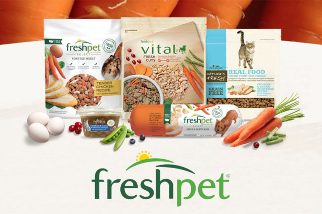Freshpet pet food products