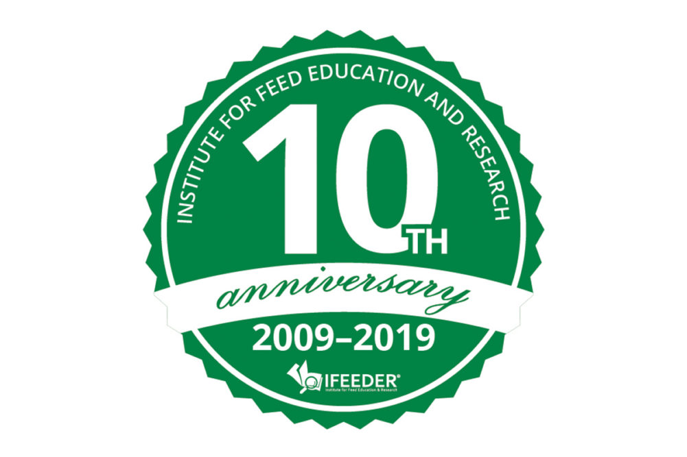 IFEEDER's 10th anniversary sticker