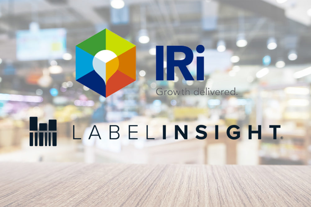 Logos of IRI and Label Insight