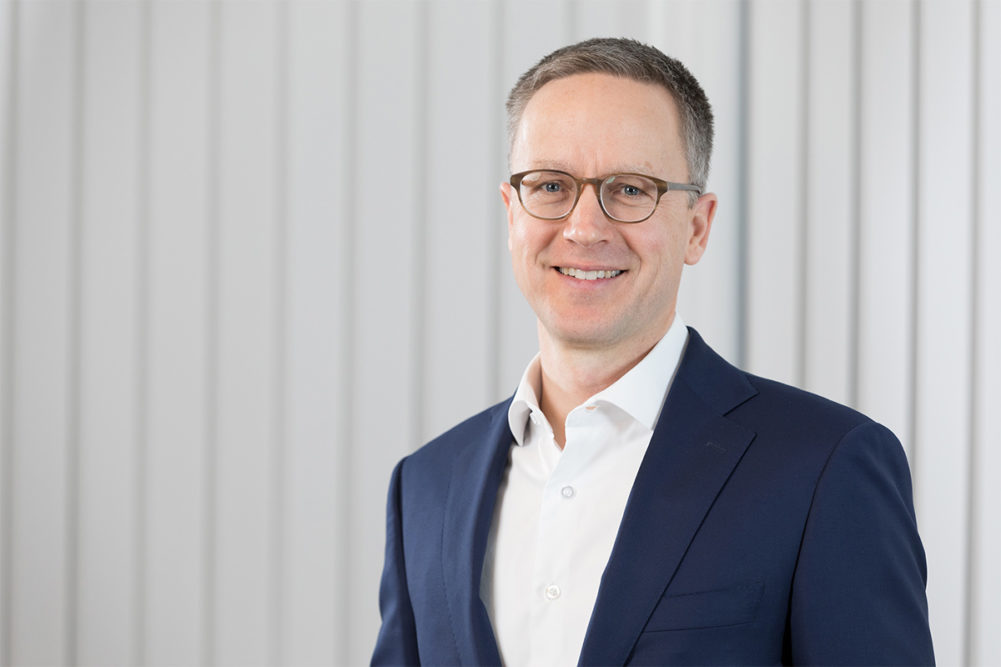 Mark Macus, new chief financial officer of Bühler.