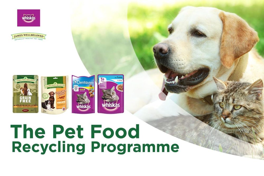 The Pet Food Programme, pet food packaging accepted for recycling by TerraCycle in the UK
