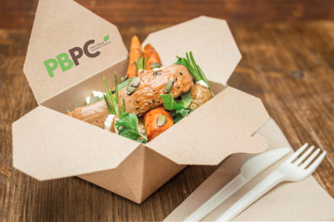 Plant Based Products Council salad packaging