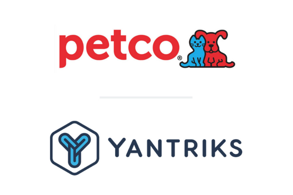 Petco and Yantriks logos