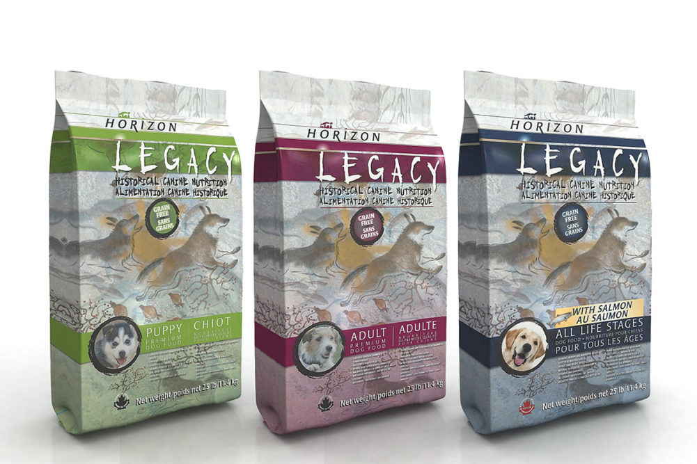 Legacy pet food products