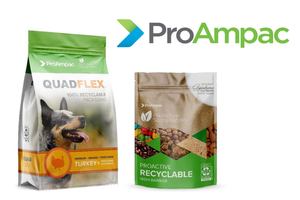 ProAmpac QuadFlex and ProActive Sustainability packaging