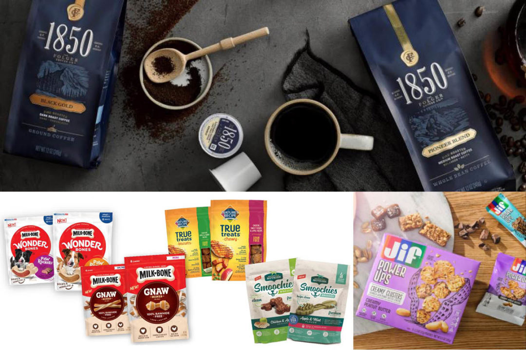 Smucker's new coffee, pet food and Jif products