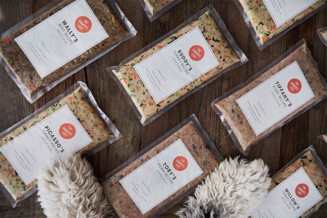 Personalized dog meals from The Farmer's Dog