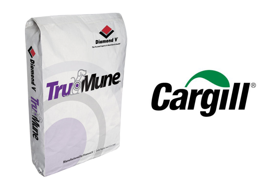 Cargill logo and TruMune package