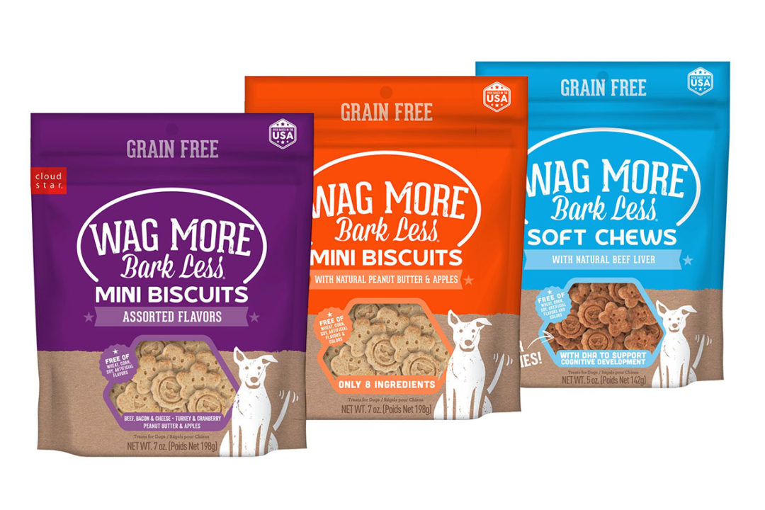 Wag More Bark Less new products: Mini Biscuits and Soft Chews