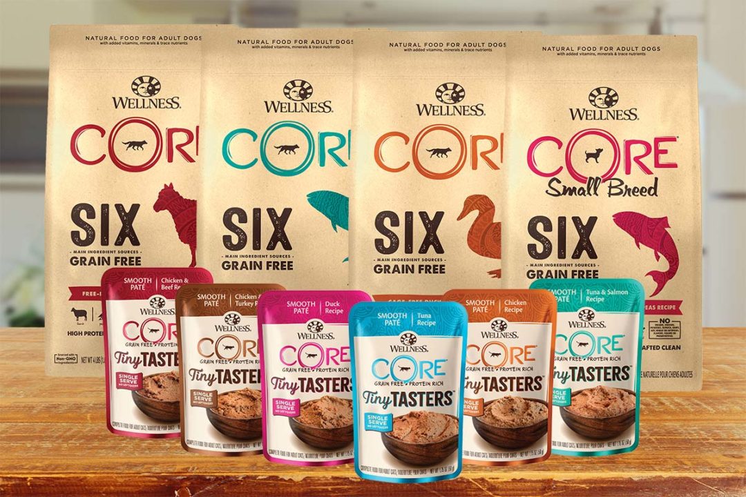 Wellness Natural Pet Food new products: CORE SIX and CORE Tiny Tasters